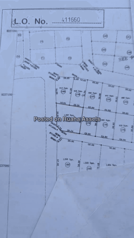 A Hot 1287 SQM CORNER PLOT FOR SALE AT KIGAMBONI KIBADA