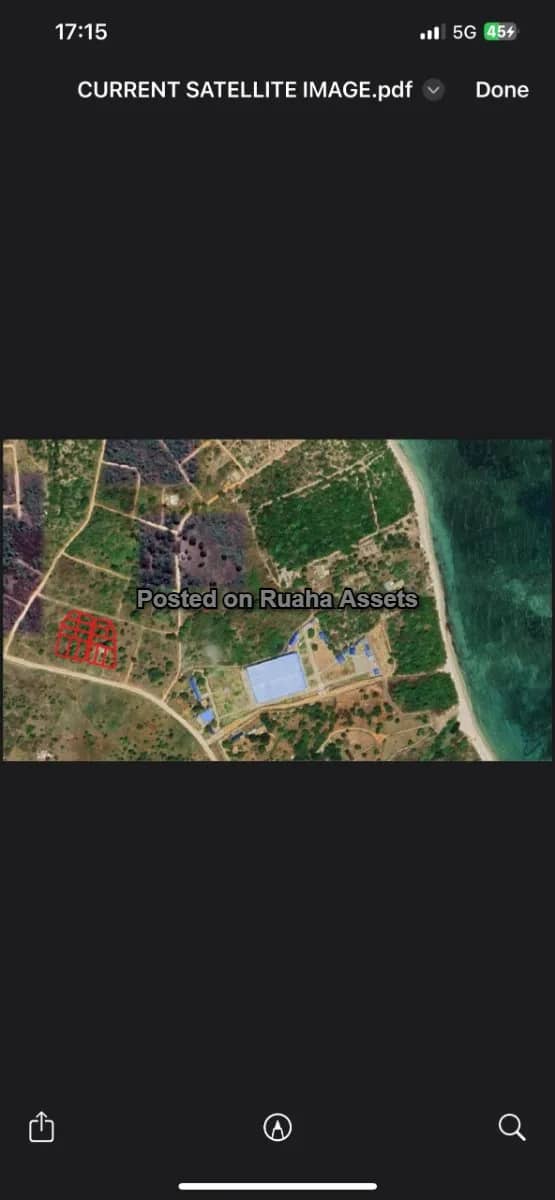 Surveyed Beach Plots for Sale at Kigamboni Kimbiji ( Survey No: DSMI0019642, Registered Plan No: DSMS0027649)