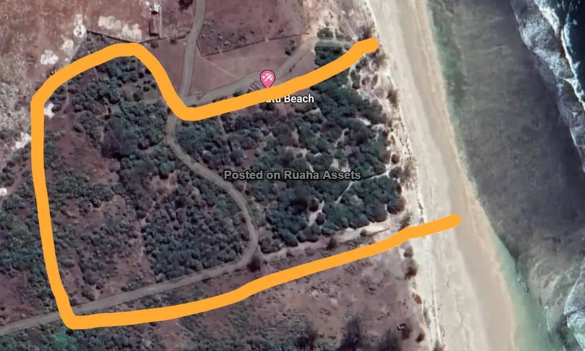 PRIME BEACH PLOT FOR SALE AT RAS DEGE BEACH IN DAR ES SALAAM CITY