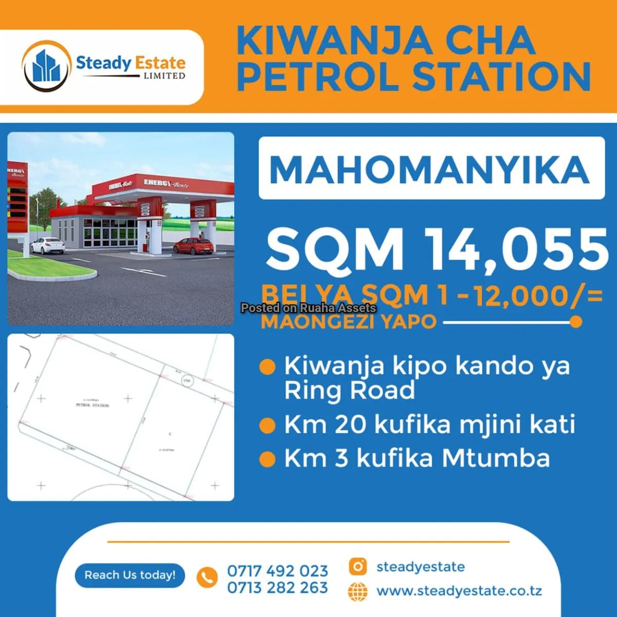 Land and Plot for Sale-Mahomanyika, Dodoma