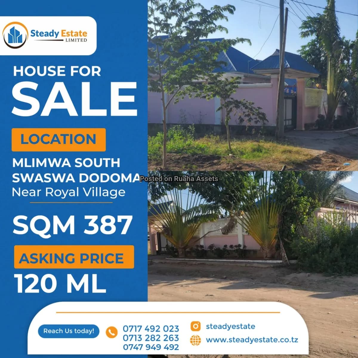 Commercial Property for Sale-Mlimwa, Dodoma