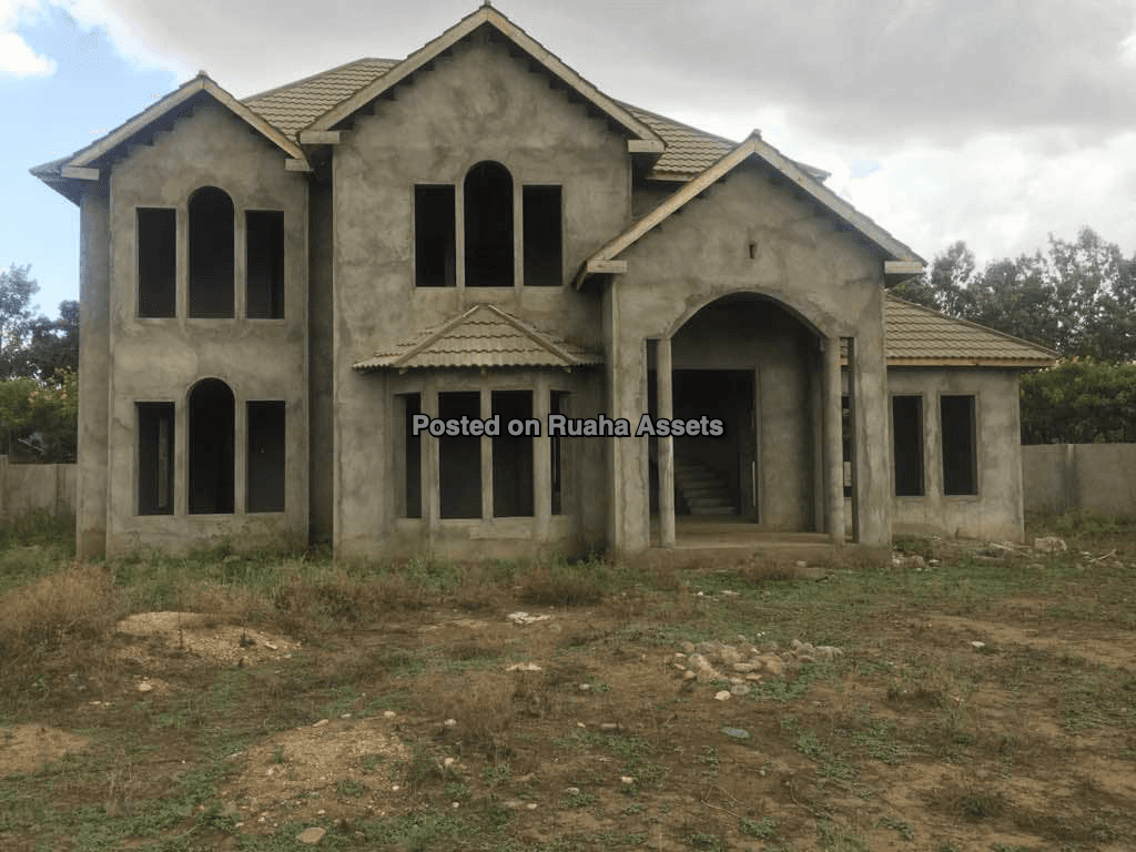 Semi Finished Mansion in Burka Estate- Arusha 