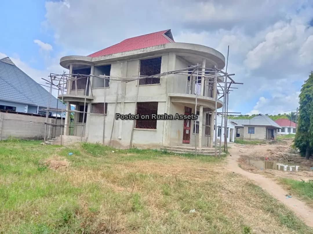Unfinished Building on Sale at Tegeta