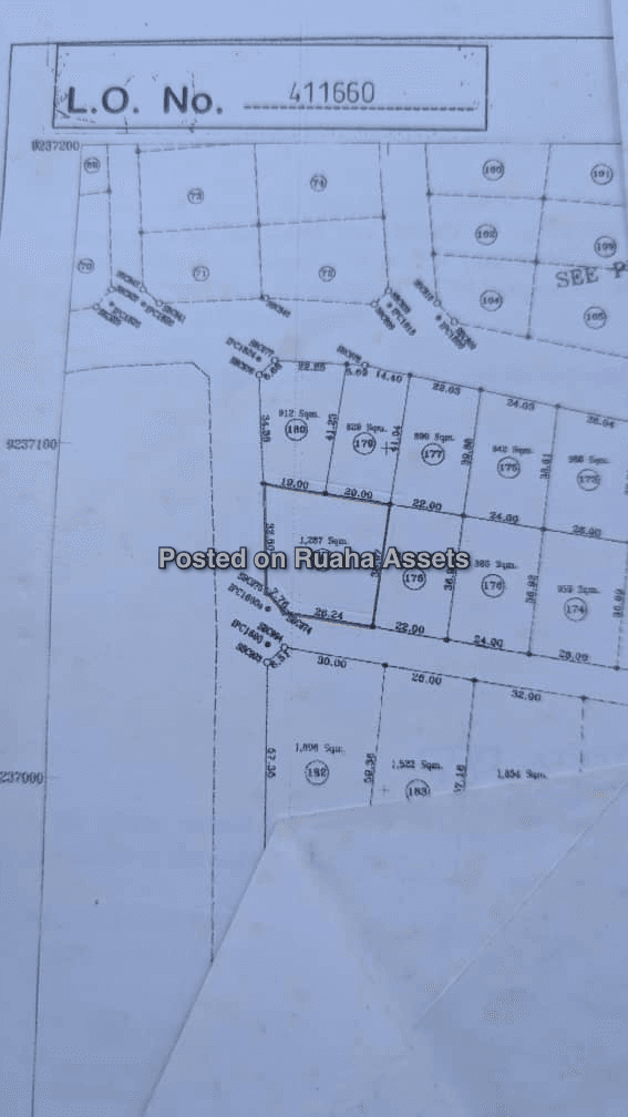 A Hot 1287 SQM CORNER PLOT FOR SALE AT KIGAMBONI KIBADA