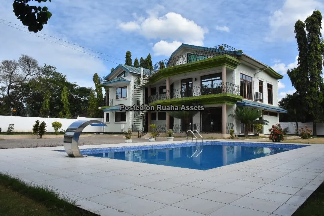 A Big Double Storey House for Sale at Mikocheni