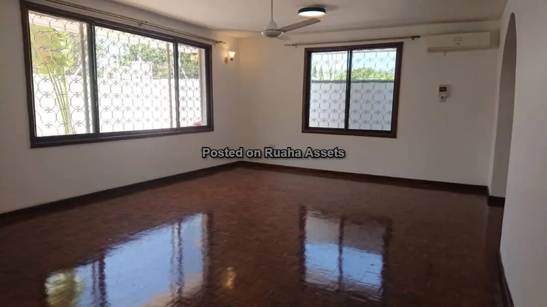 Unfurnished House for rent at Oysterbay, Dar es Salaam