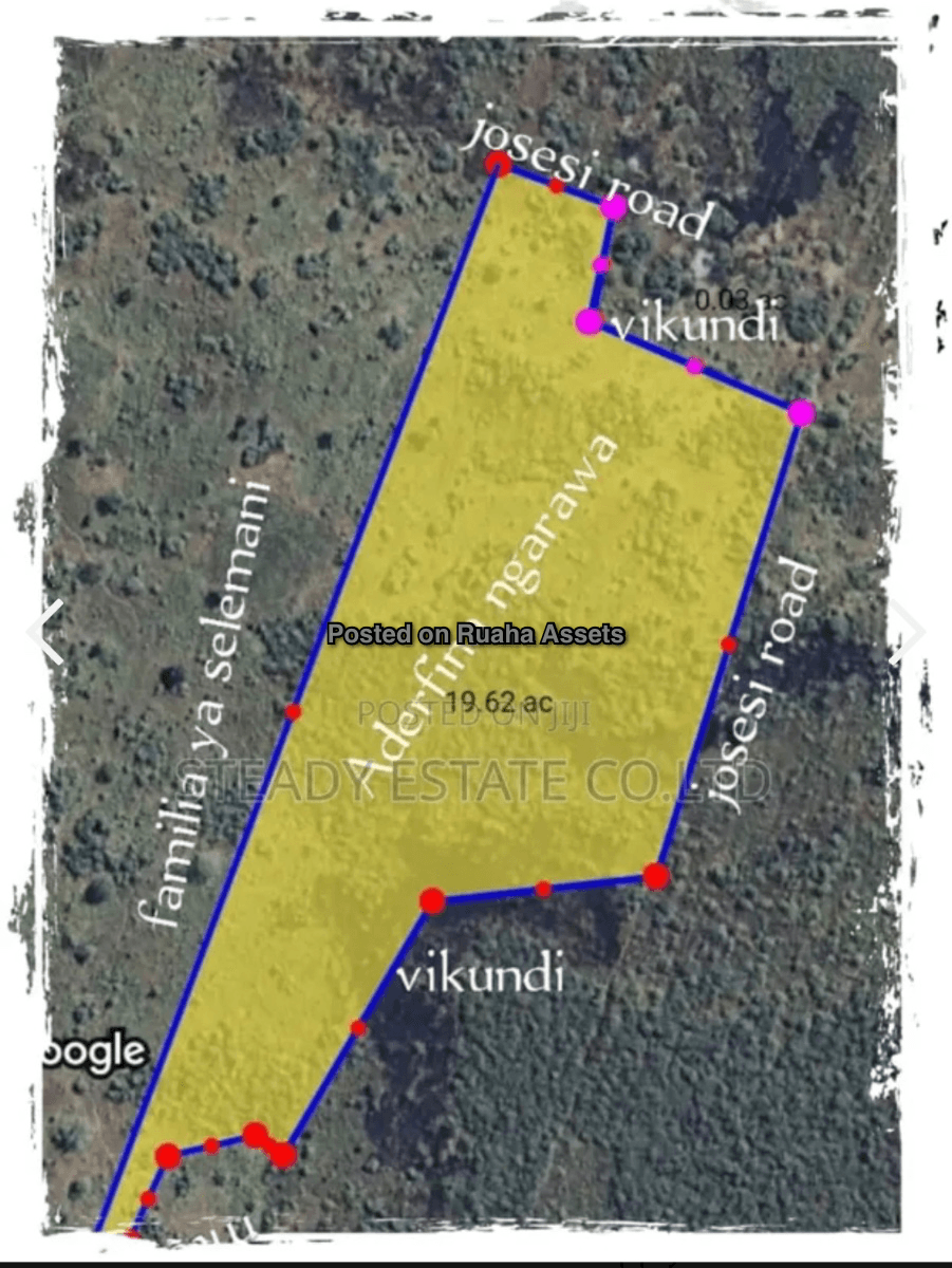 19 Acre farm for sale at Chalinze 