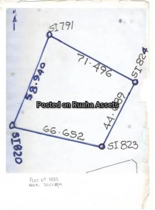 Big Plot 1 acre for Sale Oysterbay 