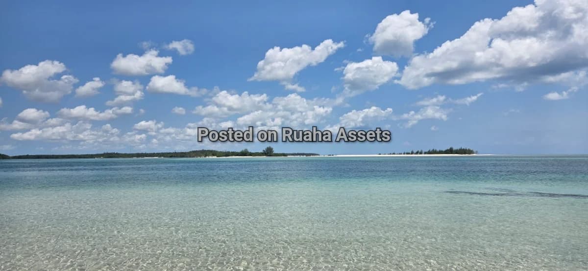 Beachfront plot 