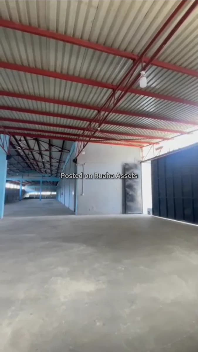 Warehouse Godown for lease at Nyerere road
