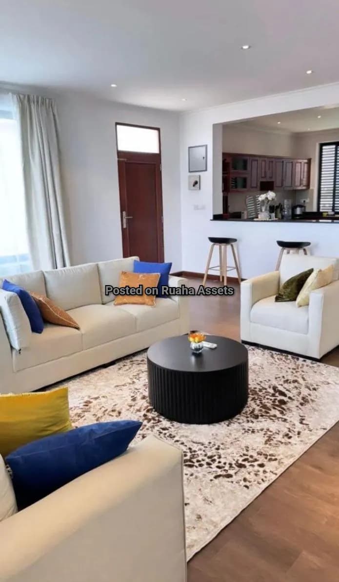 Two Bedrooms Furnished Apartment for Rent at Mikocheni