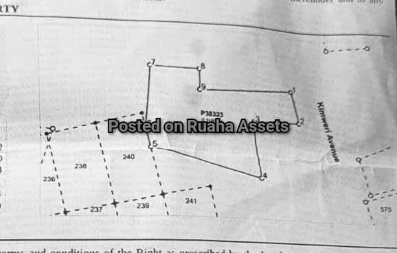 Prime property at Msasani for Joint Venture Investment