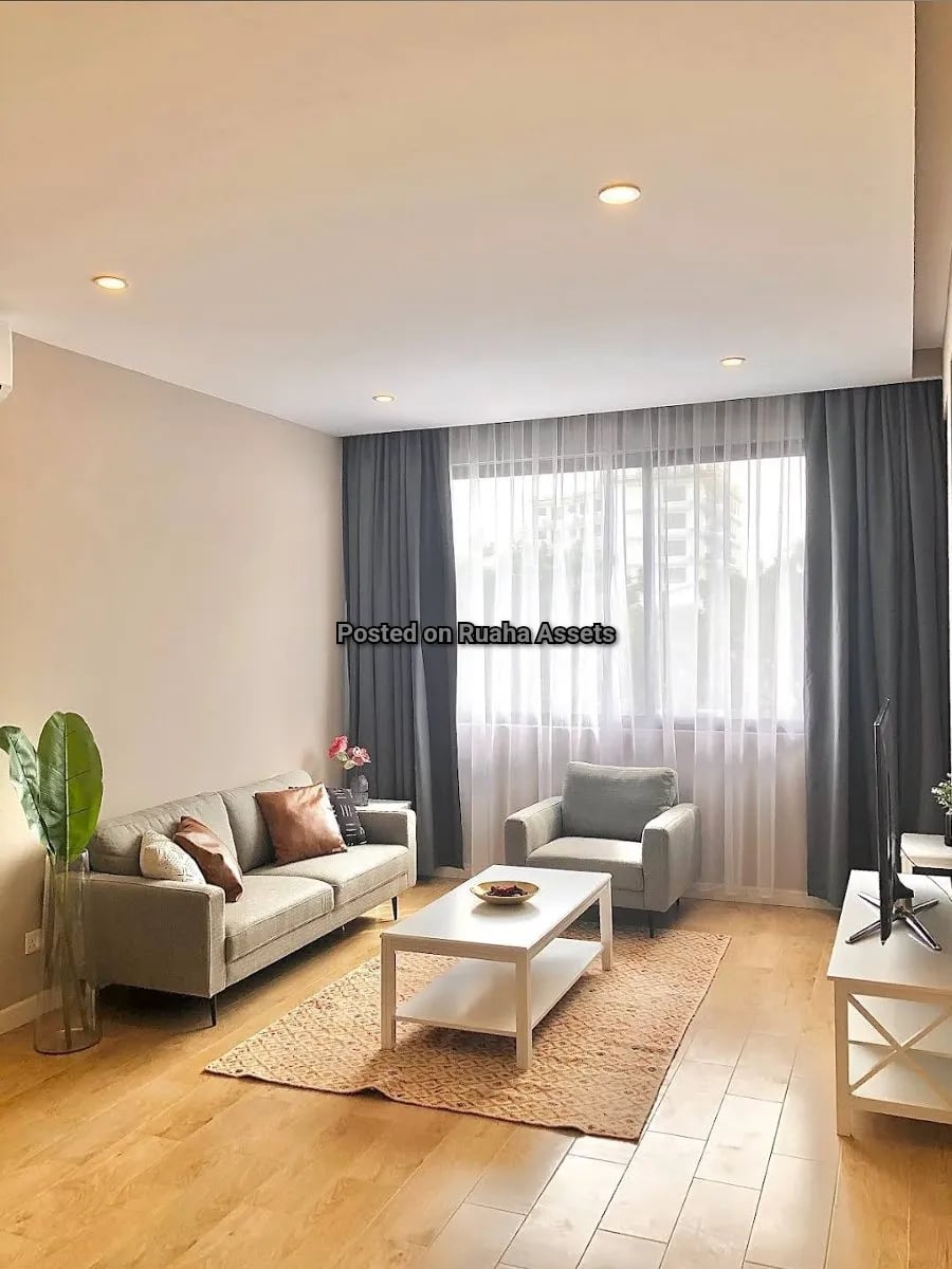 2 BHK furnished apartment for rent at Masaki image 1