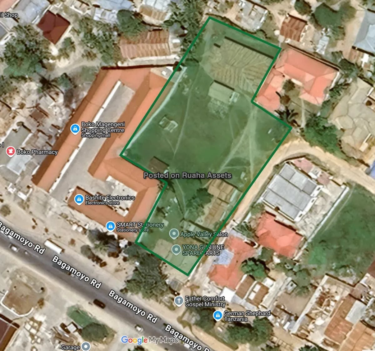 Prime Commercial Land for Sale on Bagamoyo Road image 2