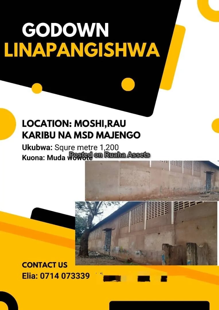 Godown for lease at Majengo Moshi image 6