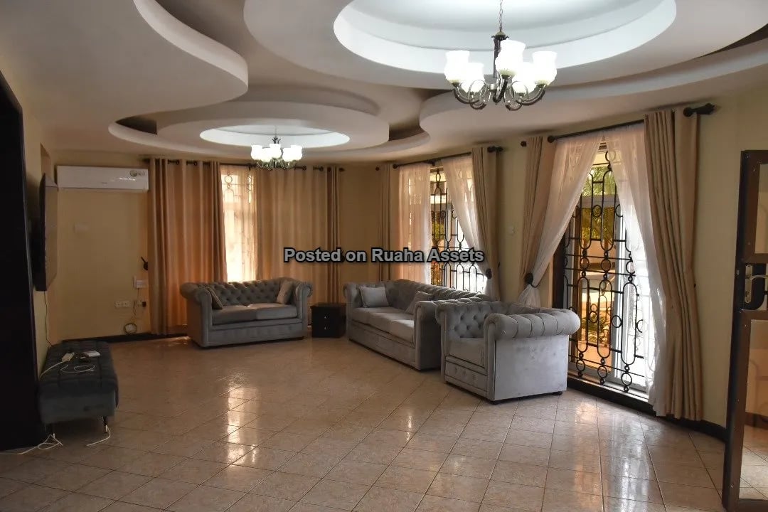  6 Bedrooms Fully Furnished House for Rent at Mikocheni image 1