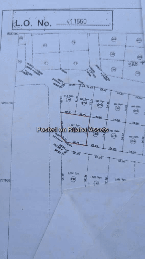 A Hot 1287 SQM CORNER PLOT FOR SALE AT KIGAMBONI KIBADA image 1