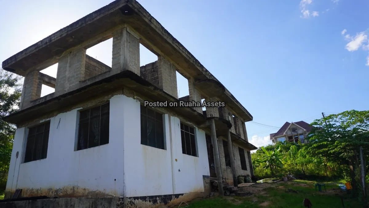 Unfinished flat for sale at Mkuwa image 3