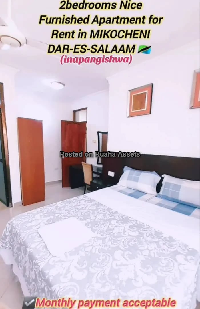 Furnished Apartment for Rent at Mikocheni image 12