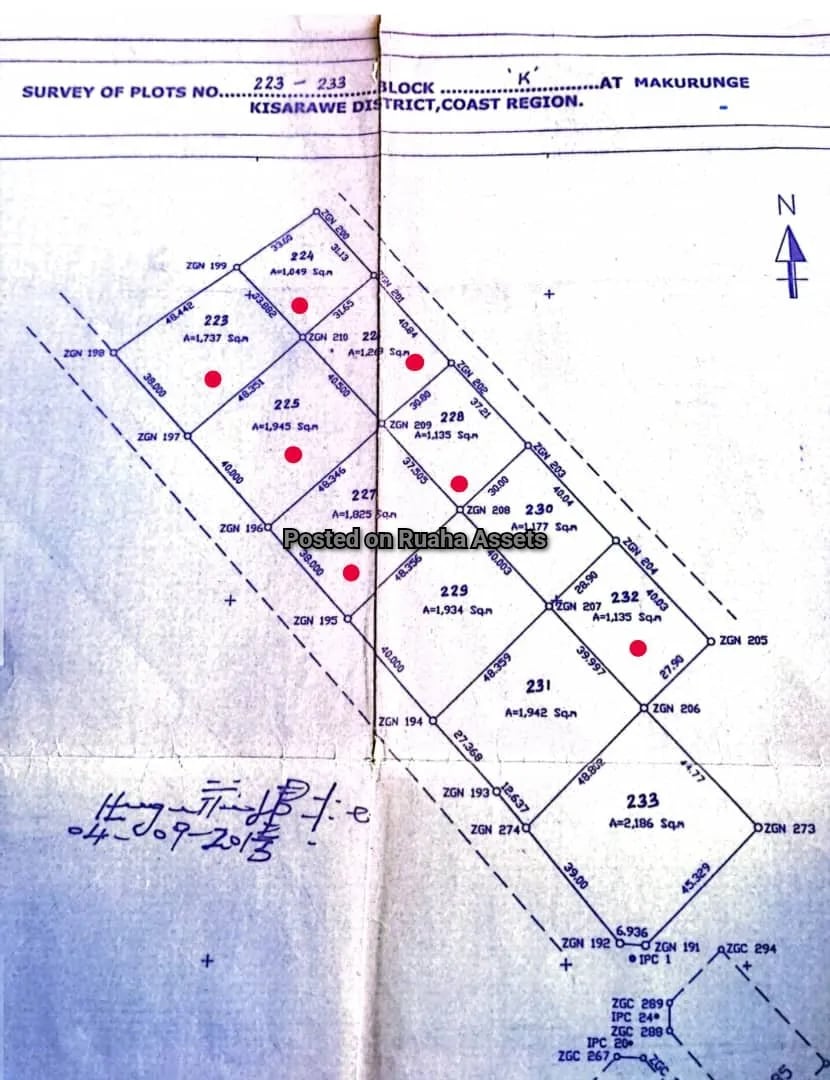 Viwanja Vilivyopimwa Vinauzwa Kiluvya image 3