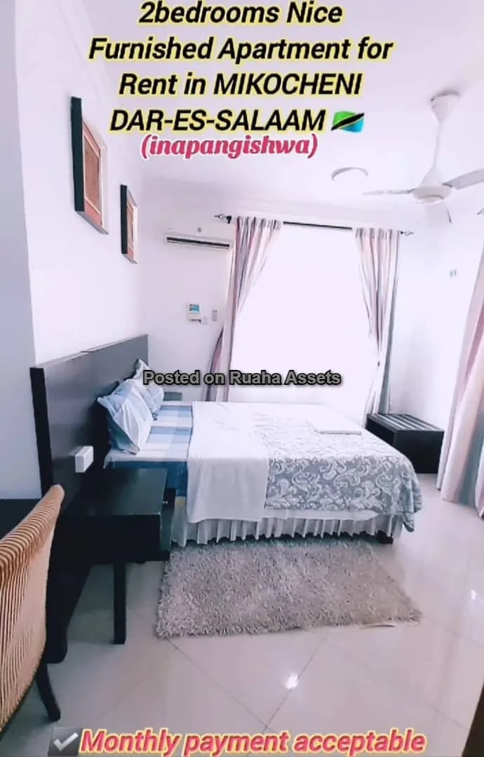 Furnished Apartment for Rent at Mikocheni image 9