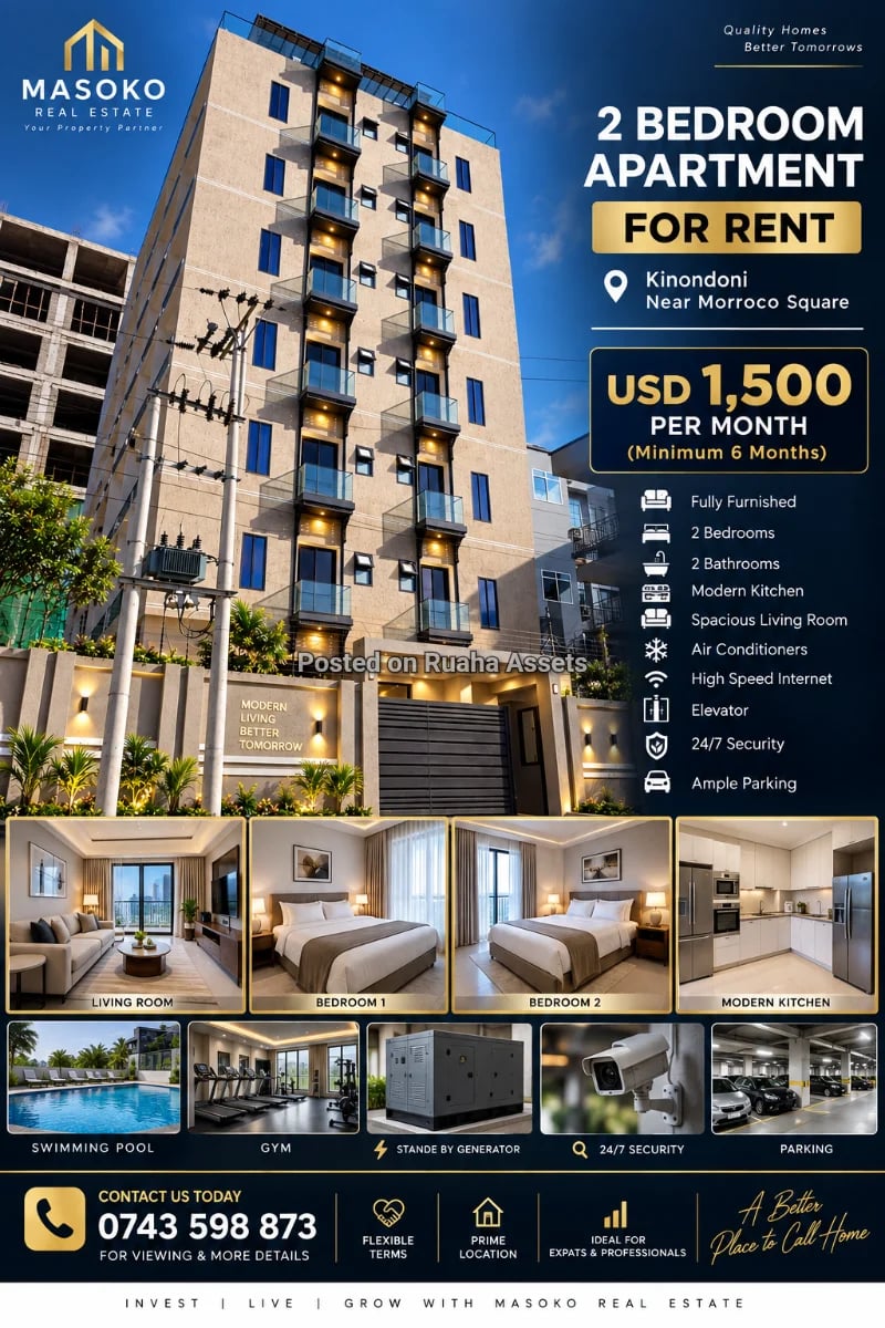 2 bedrooms fully furnished apartments for rent image 1