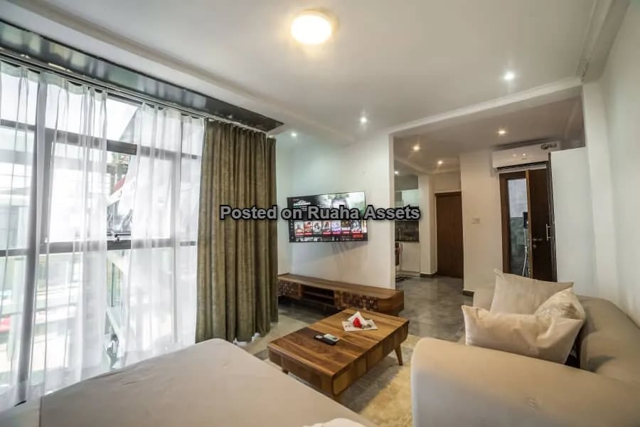 Fully Furnished 1 Bedroom Apartment for Lease at Kinondoni image 5