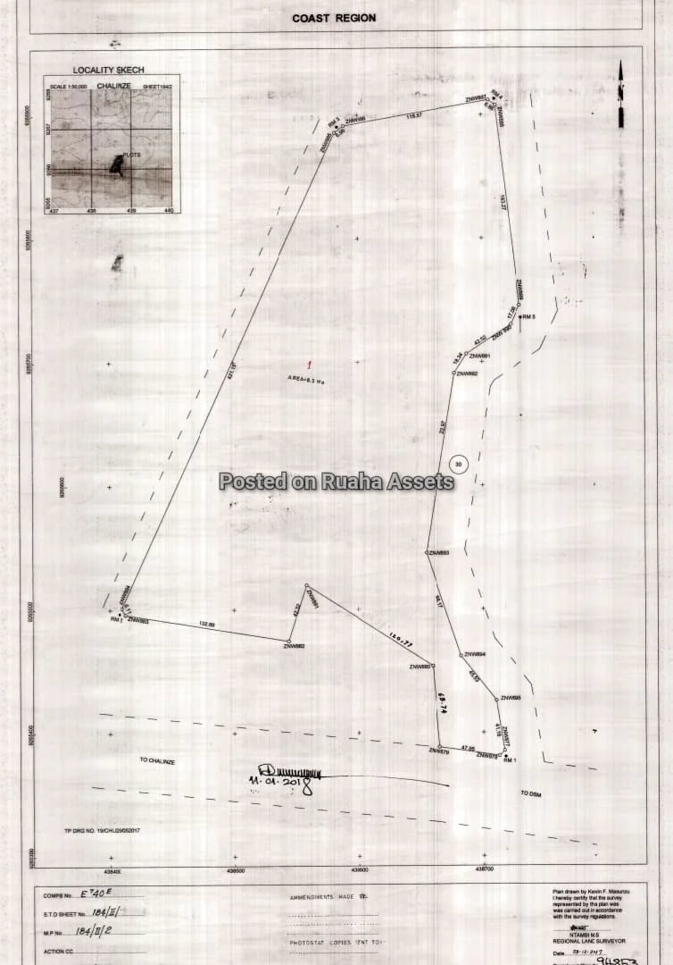 Prime Industrial Plot for Sale at Chamakweza image 9